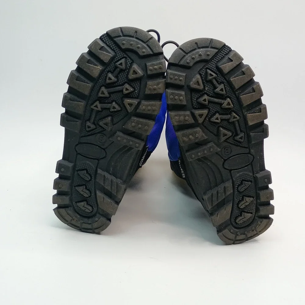 Arctix Powder Snow Boots Kids Size 8 Blue Black Waterproof Insulated 20302